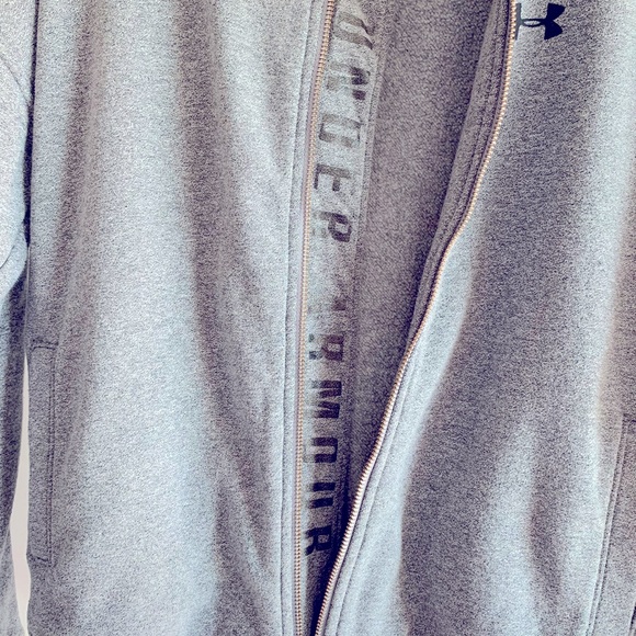 Under Armour Thread born Bomber Fleece Sz S - Picture 4 of 7